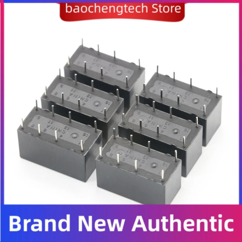5-50PCS G5V-2-5VDC G5V-2-12VDC G5V-2-24VDC G5V-2-H1-5VDC -12VDC -24VDC Miniature Relay for Signal Circuits 1A 2A 8PIN Vue