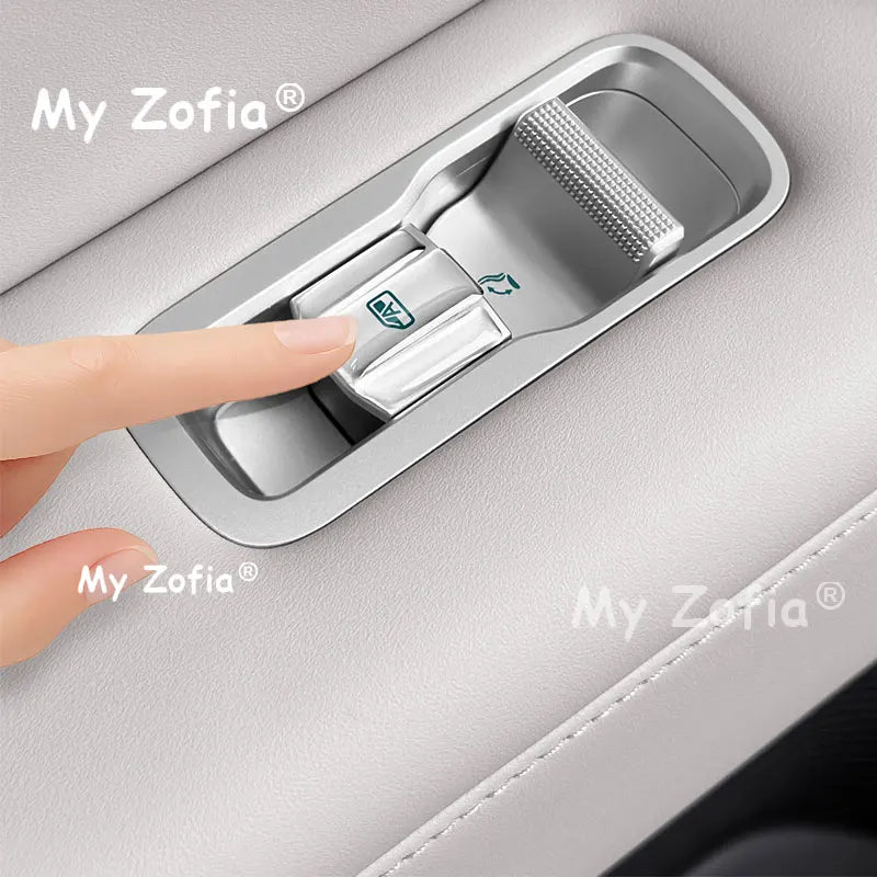 Car Steering Wheel Dripping Glue Button Protective Sticker Cover Trim Accessories For BYD Ti7 Leopard Titanium 7 2025 2026 Vue