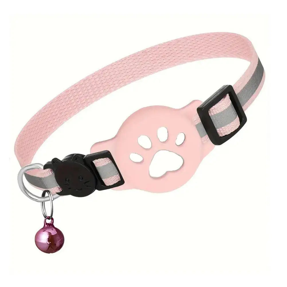 GPS Cat Collar With Real Time Tracking Lightweight & Adjustable Reflective Strips For Night Safety Enhance Pet Safety Vue H CN