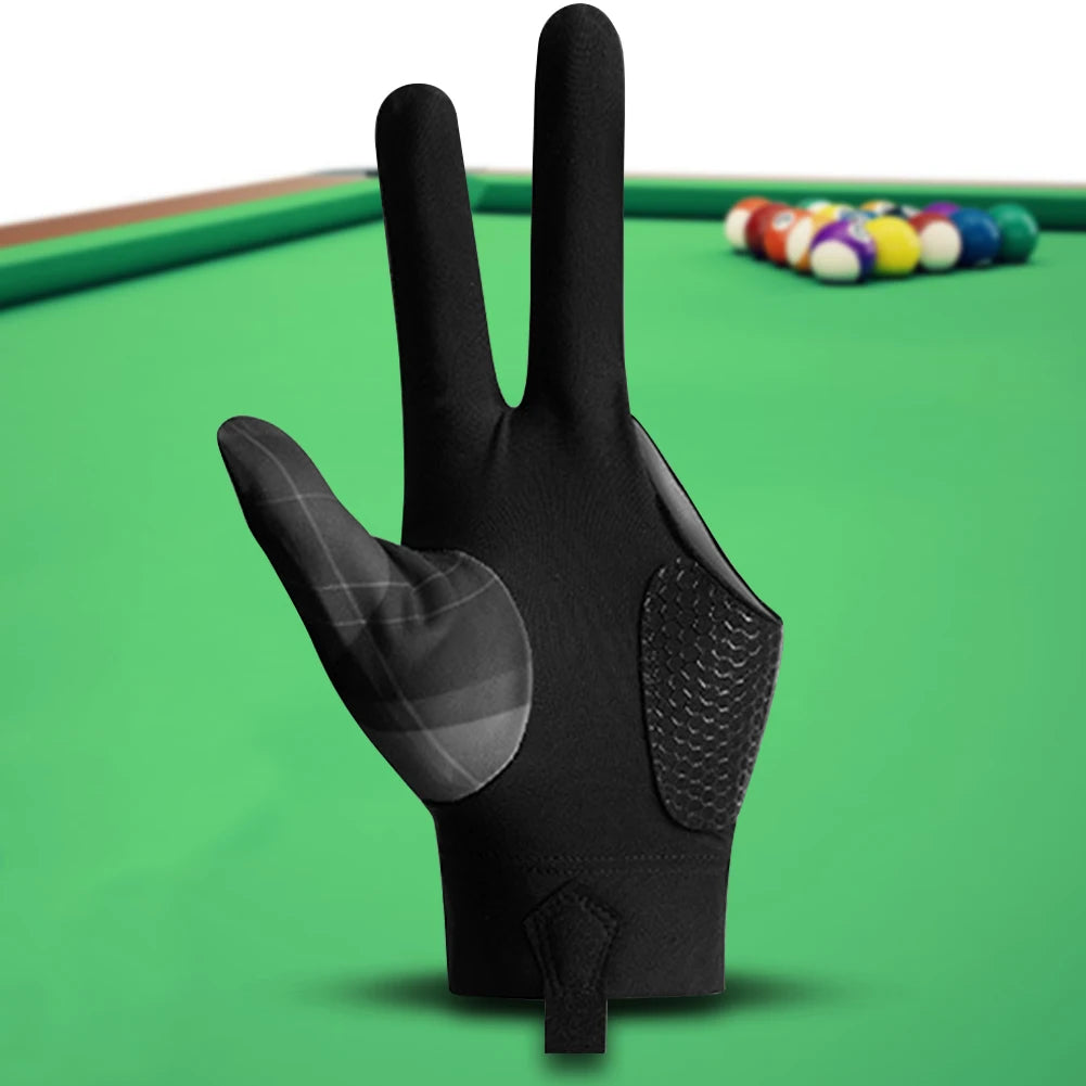 Billiard Pool Gloves Non-Slip Billiard Training Gloves Left/Right Hand Universal Billiard Sports Accessories Vue
