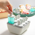 Kitchen Tools Summer Party Reusable DIY Popsicle Mold Lid Stick Ice