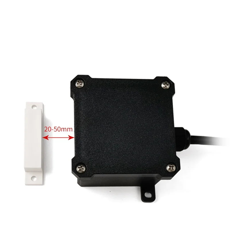 Waterproof Wired Door Magnetic Door Alarm Detector Sensor RS485 Modbus RTU Vue