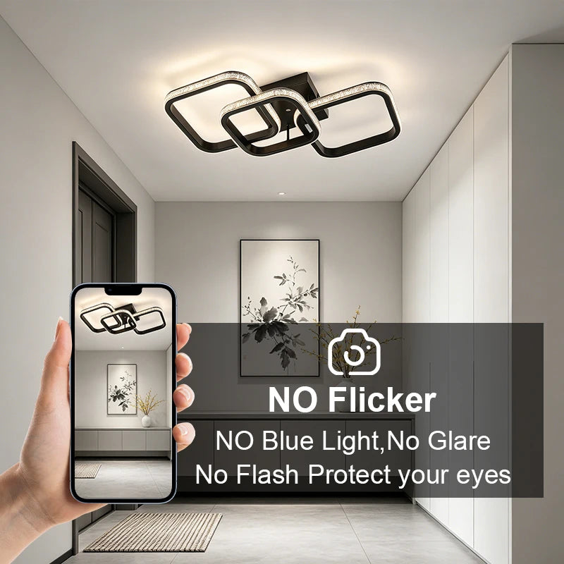LED Ceiling Light for Indoor Lighting - Bedroom Living Room Corridor Balcony Kitchen Office Dining Aisle Decorative Illumination Vue