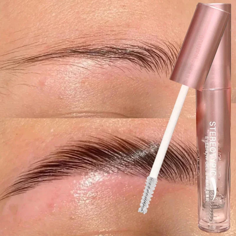 Transparent Waterproof Eyebrow Styling Gel Long Lasting Fixing Brow Soap Cream Makeup Clear Liquid Eyebrow Sealed Layer Cosmetic Vue