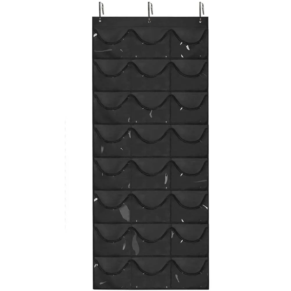 24 Pockets Hat Rack for Baseball Caps Hat Organizer Hanging Caps Storage Holder for Closet Wall Vue