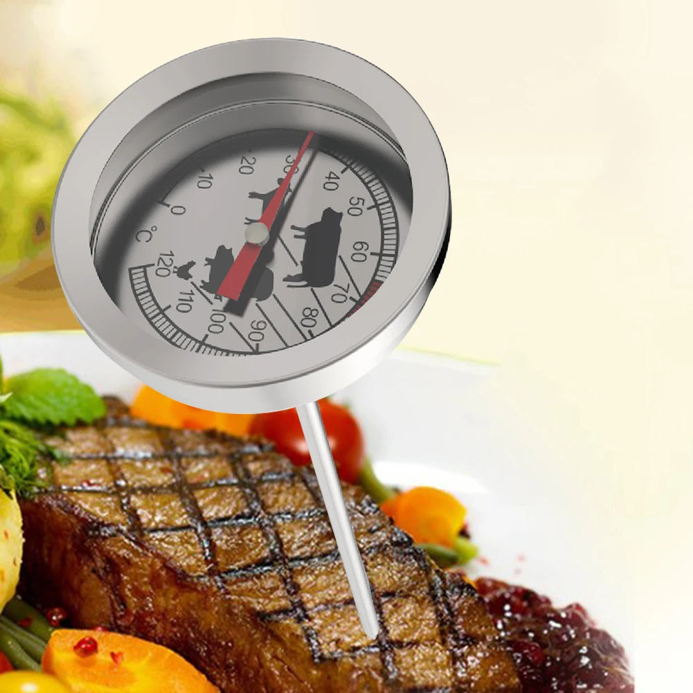 Instant Read Dial Thermometer – Stainless Steel Deep Fry & Meat Kitchen Thermometer Vue