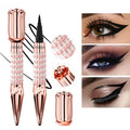 Yanqina Precision Liquid Eyeliner Pen - Long-Lasting, Waterproof, Smudge-Proof, Quick-Drying Black Eyeliner with a Shiny Design Vue 8691 Normal