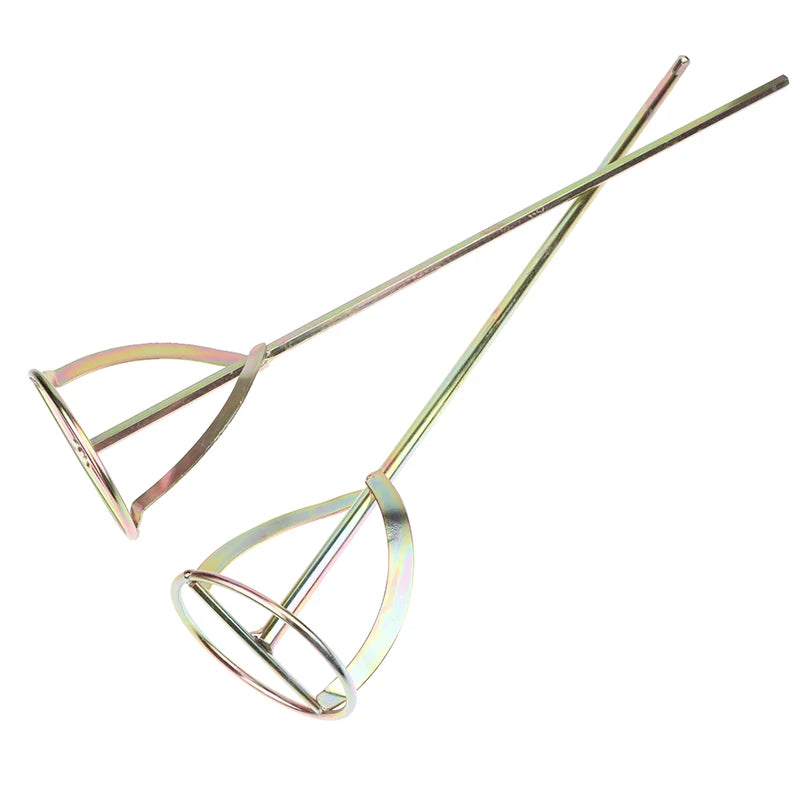 1PCS S-type Mixer Drill Paint Stirring Rod Handheld Paint Plaster Mortar Mixing Paddle Machine Power Tool Accessories Vue
