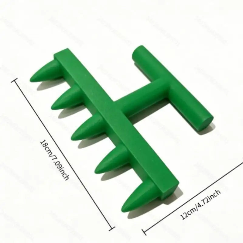 Modern Hole Punch Seeder for Home Gardening of Vegetables and Flowers Vue Green