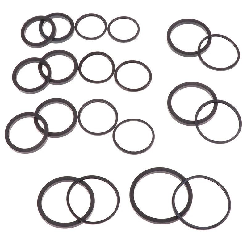 Bike Disc Brake Caliper Piston O-Ring 4Pcs Leakproof Sealing Ring Set Universal Motorcycle Maintenance Essential Accessories Vue