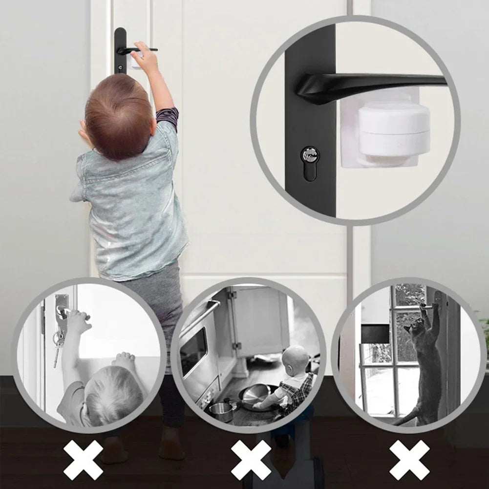 vvocci Door Locks Safety Latches Lock Adjustable Security Anti-theft Aluminum Alloy Sliding Door And Window Protection Lock Home Vue