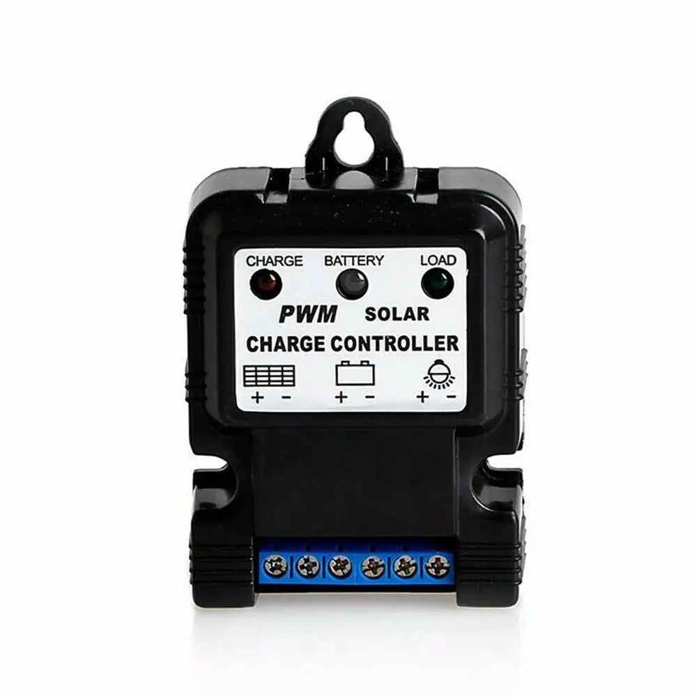 Home Improvement Regulator Auto 6V 12V 10A Solar Panel Charge Controller Battery Regulator Solar Controllers Battery Charger Vue Black