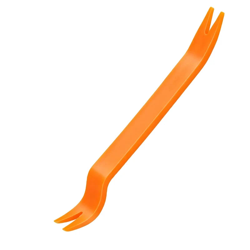 1/4PCS Car Audio Disassembly Tool Car Interior Trim Dash Strong Removal Bar Plastic Pry Tool Set for Door Dashboard Panel Vue Orange-1PC-Style B