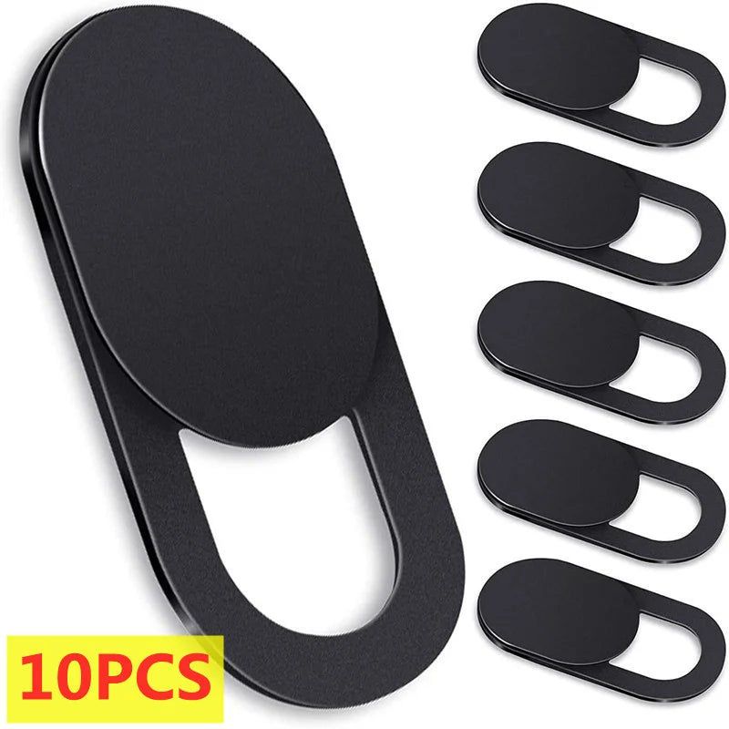 Webcam Cover Shutter Magnet Slider Plastic Camera Cover for iPad Tablet Web Laptop Pc Camera Mobile Phone Lenses Privacy Sticker Vue