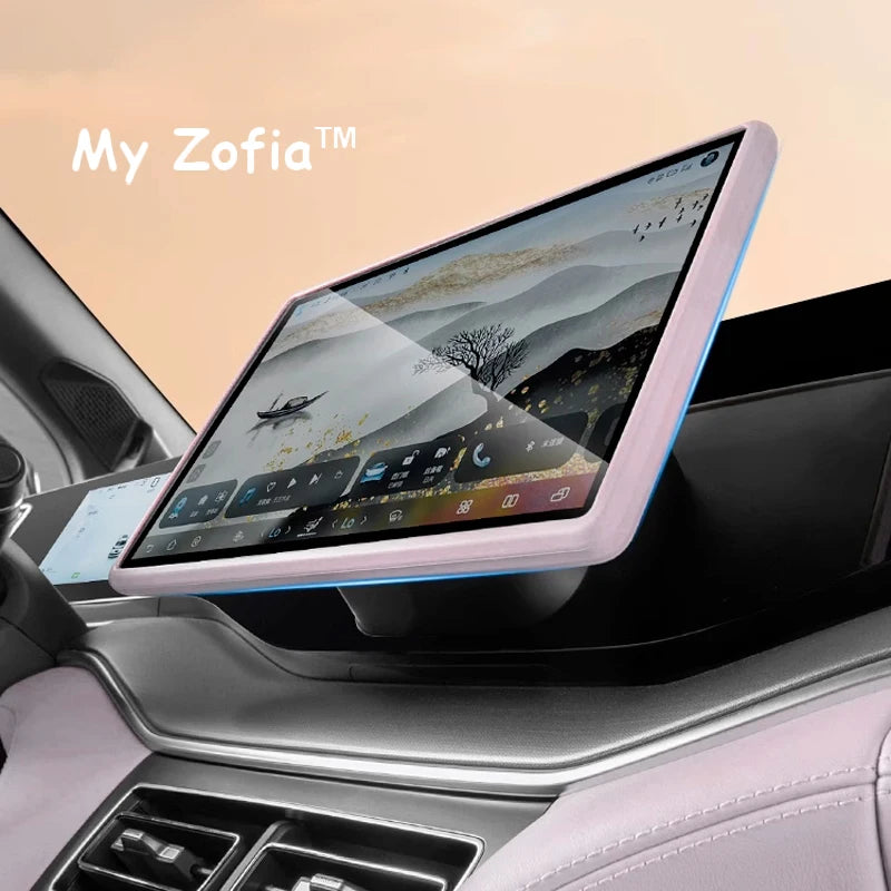 For BYD TANG EV TANG 2024 2025 2026 Car 15.6 inch Screen Silicone Strip Protection Anti-collision Waterproof Special Accessorie Vue