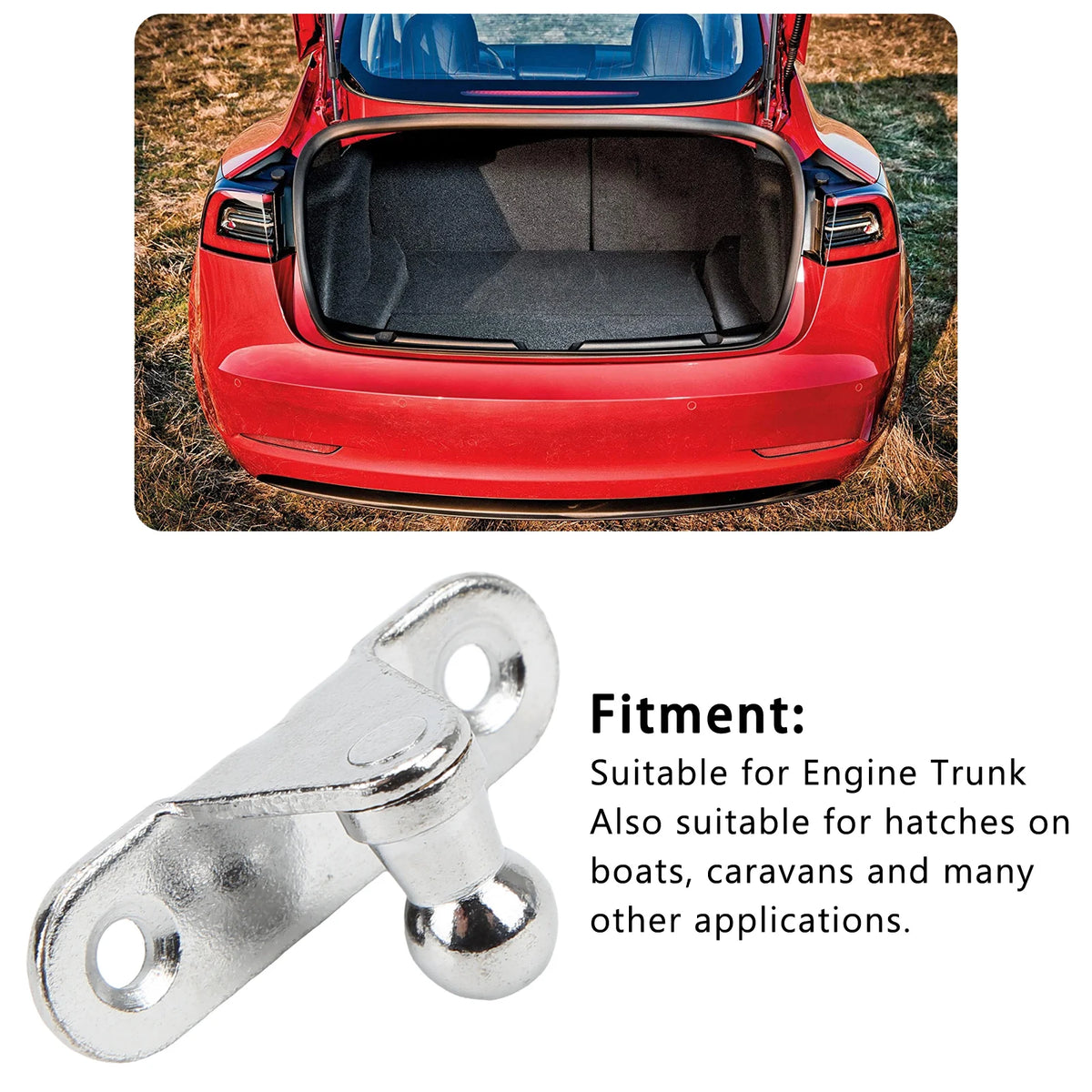 2pcs 10mm Studs for Engine Strut Ends Suitable for Hood and Gas Spring Installation Vue