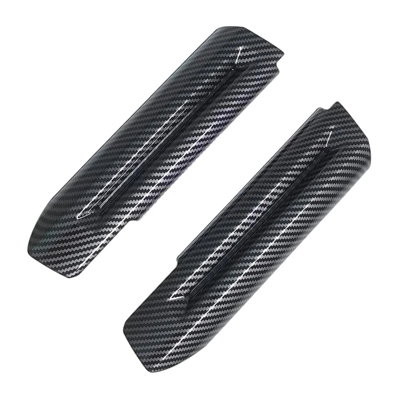 ABS Carbon Fiber Car Gate Door Handle Decoration Cover Trim Auto Interior Accessories For Ford Mustang 2015-2021 Vue
