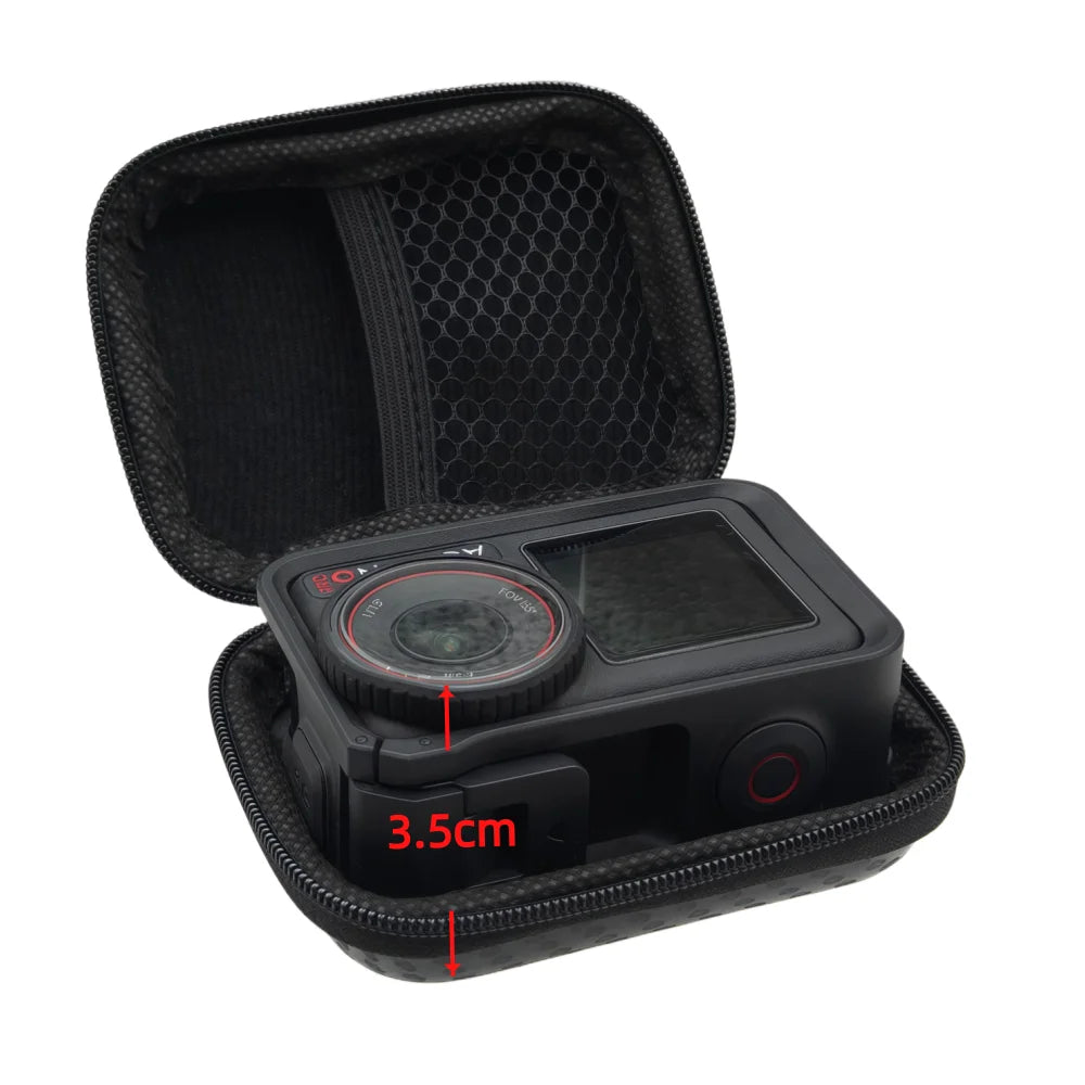 Storage Protective Case Portable Mini Box Bag Sport Waterproof For Dji Action 5 Pro GoPor Hero 13 12 11 10 Camera Accessories Vue