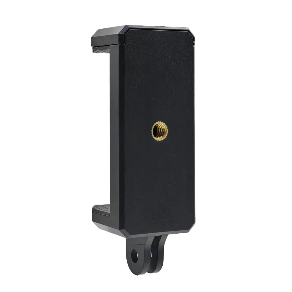 Phone Holder Clip Cold Shoe Mount Bracket Adapter for GoPro Smartphone Iphone Tripod 1/4 Inch Action Camera Accessories Vue