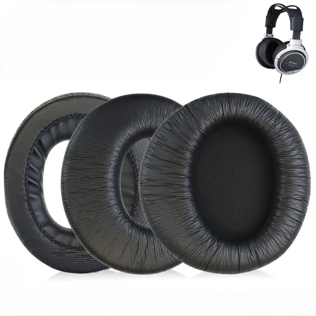Replacement Ice Gel Ear Pads Fits For Sony MDR-XD200 XD150 RF970 RF985 Headphones Ear Cushions Earpads Headset Vue