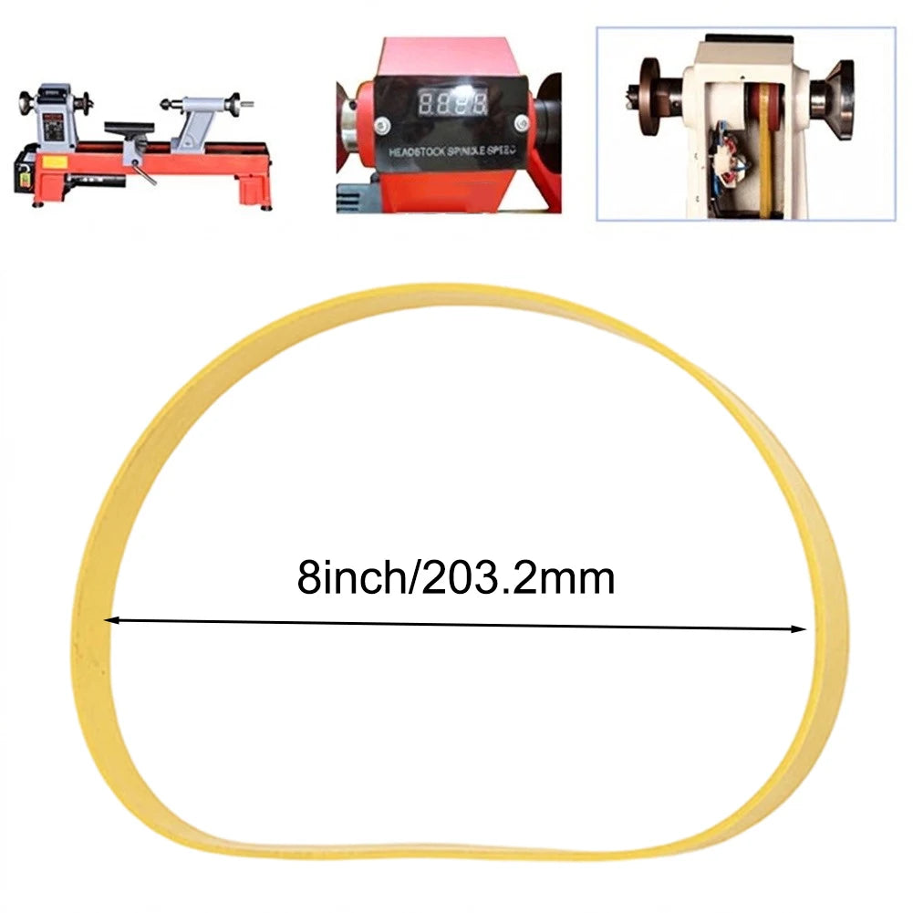 8-Inch Bandsaw Rubber Tire – Anti-Slip Replacement Wheel Ring Bandsaw Replacement Tire Vue