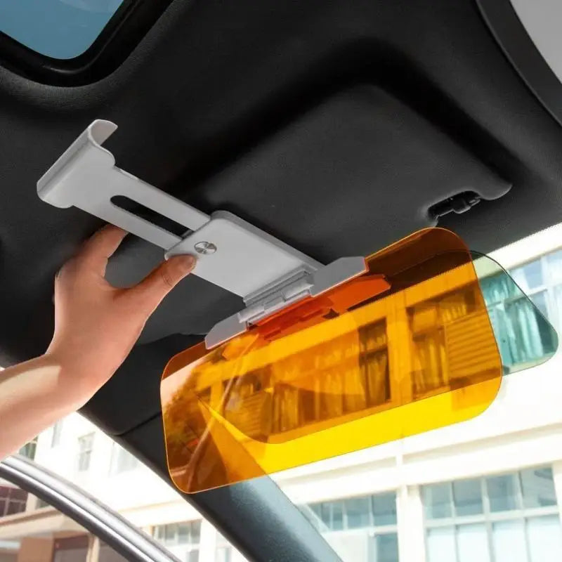 Car Sun Visor for Front Window UV Protection Anti Glare High Beam Sunshade Adjustable Driving Shield for Day and Night Vue