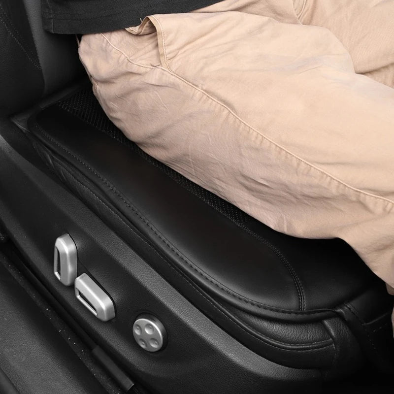 Premium NAPPA Car Seat Cushion Leather For Lincoln MKC MKS MKT MKZ ZEPHYR Continental Aviator Non-slip Covers Auto Accessories Vue