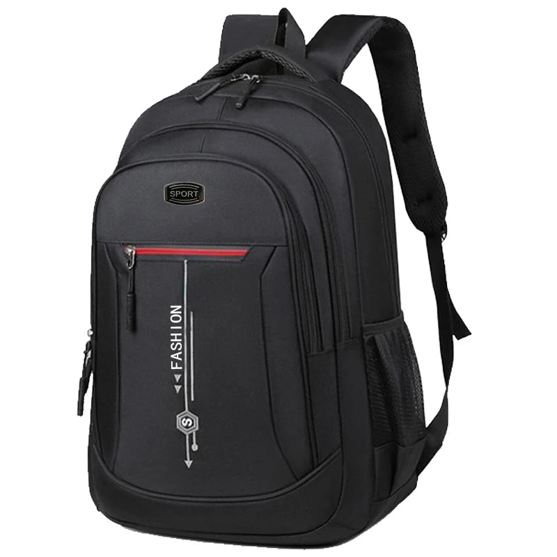 Everyday Versatile Travel Backpack Fashion Contrast Zipper Design