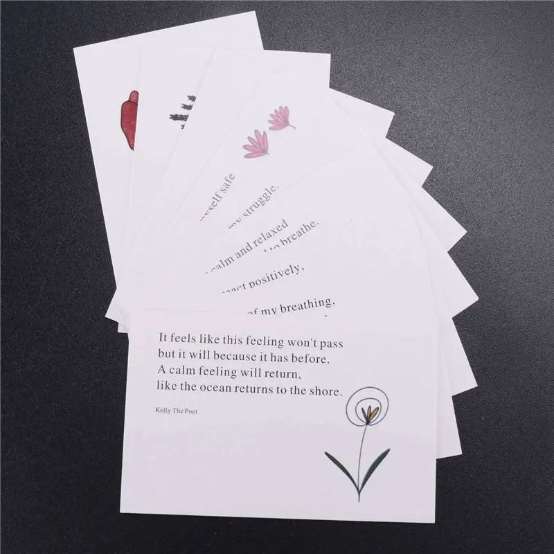 ABKW-30X Anxiety Relief Pocket Poems Whimsical Heart Tree, The Magic Of Handmade Whimsical Heart-Shaped Trees Vue