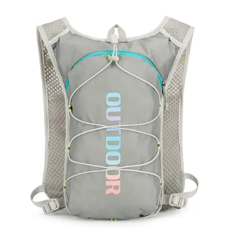 CC11Outdoor Trail Running Backpack Ultralight Race Hydration Vest Vue Gray