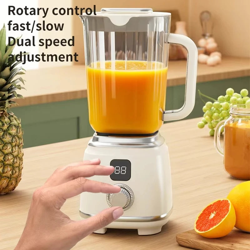 Electric Portable Juicer Fresh Fruit Mixer 10 Blades 600ML Multifunctional Juicer Ice Crusher Smoothie Blender Home Kitchen Tool Vue