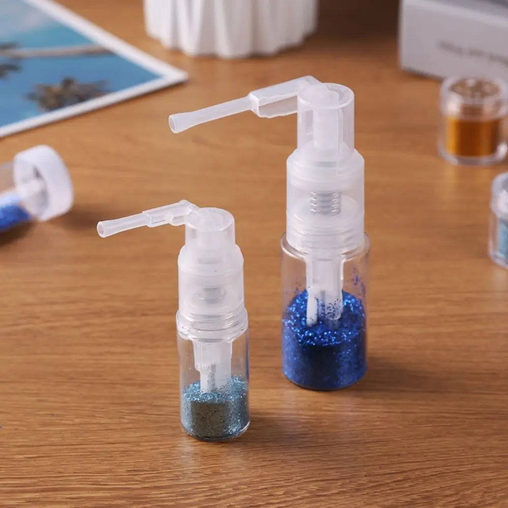 Refillable Portable Container Card Making For DIY Scrapbooking Atomizer Bottle Glitter Duster Dry Powder Dispenser Spray Bottle Vue