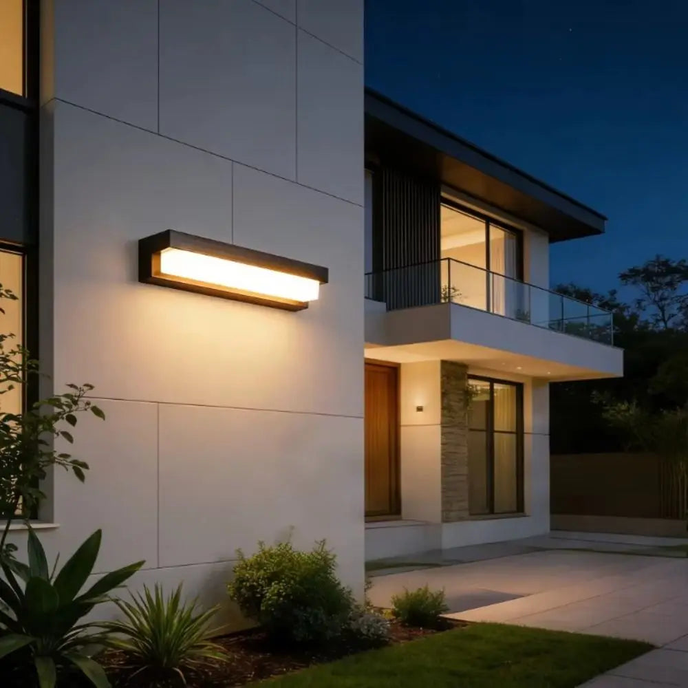 Waterproof LED Solar Lights Three-Color Drill-Free Solar Wall Lights Walled Lighting Door Number Solar Powered Lamp Fence Decor Vue