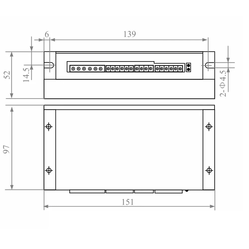 86 Servo Motor Driver HBS86H Two-phase Closed-loop Driver DSP Chip 200KHZ Vector Closed-loop Control Servo Motor Driver Vue