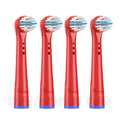 Applicable Replacement Electric Toothbrush Head For Oral-B D100K 3710 D12 D10 D100 Soft Bristle Oral B Children's Brush Head Vue 4PCS