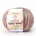 50g/roll Merino Wool Yarn Baby Soft Non-itchy Breathable Lightweight Yarn for Knitting Crochet, Baby Blanket Scarf Hat Sweater Vue 1PCS-MX-A10