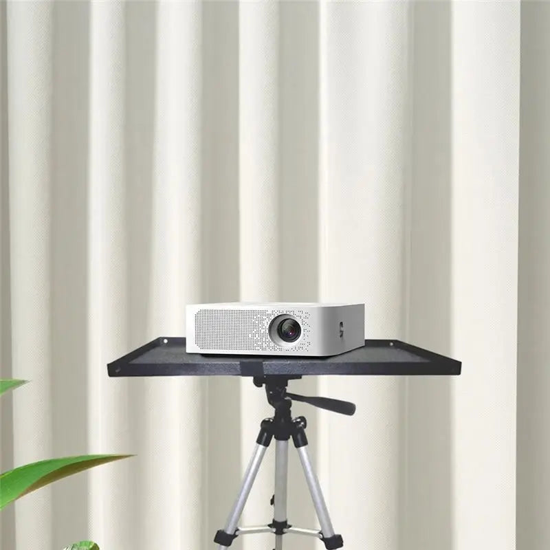 Hot-Projector Tray Bracket Tripod Floor-To-Ceiling Tray For Tripod Computer Floor-Standing Bracket Pan-Tilt 39Cmx29cm Easy Insta Vue