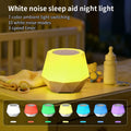 Rechargeable White Noise function Night Light 7 Colors Baby Sleep Soother 10 Nature Sounds Timer Nursery Bedside Lamp Kids Gift Vue RGB
