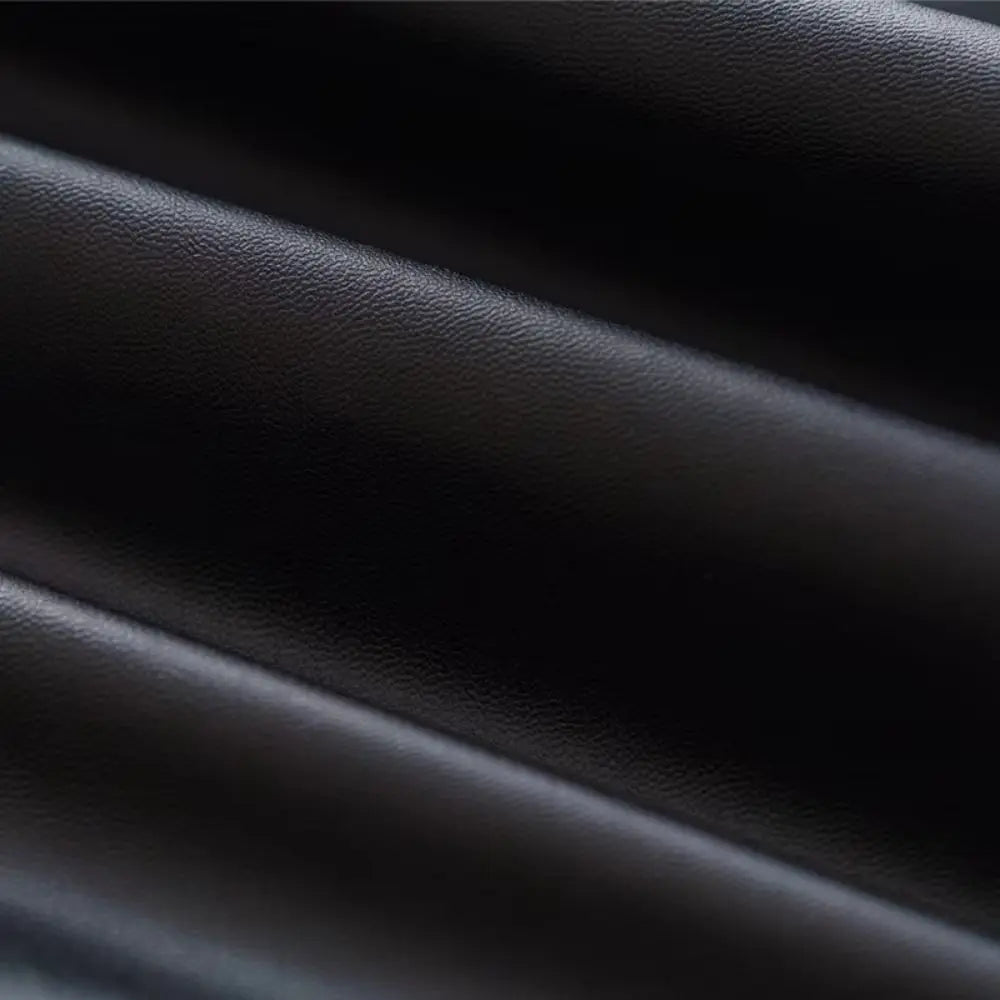 PU Leather Stretch Tablecloth Oil Proof Waterproof Round Table Cover 60/80cm Elastic Edged Desktop Cover Dining Table Vue
