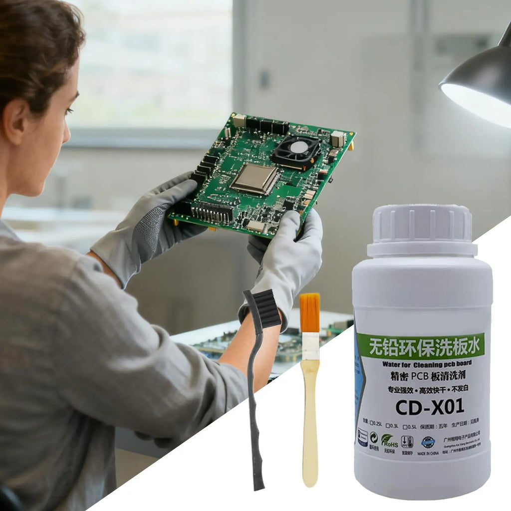 100ml /250ML PCB Motherboard Cleaner Liquid Multifunctional Effective Electronics Cleaning Agent Contact Cleaner Fast Drying Vue