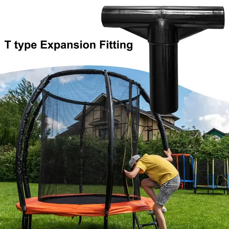 Trampoline T-Joint Replacement Fitting | 16mm & 21mm PP Connector Trampoline Replacement Part Vue