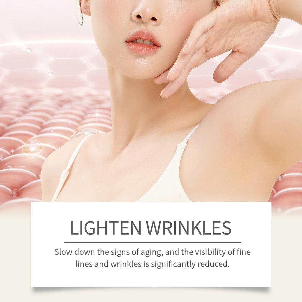 Firming Neck Cream Anti-Aging Smoothing Wrinkles Fine Lines Improves Crepey Skin Moisturizing Hyaluronic Acid Tightening Lotion Vue