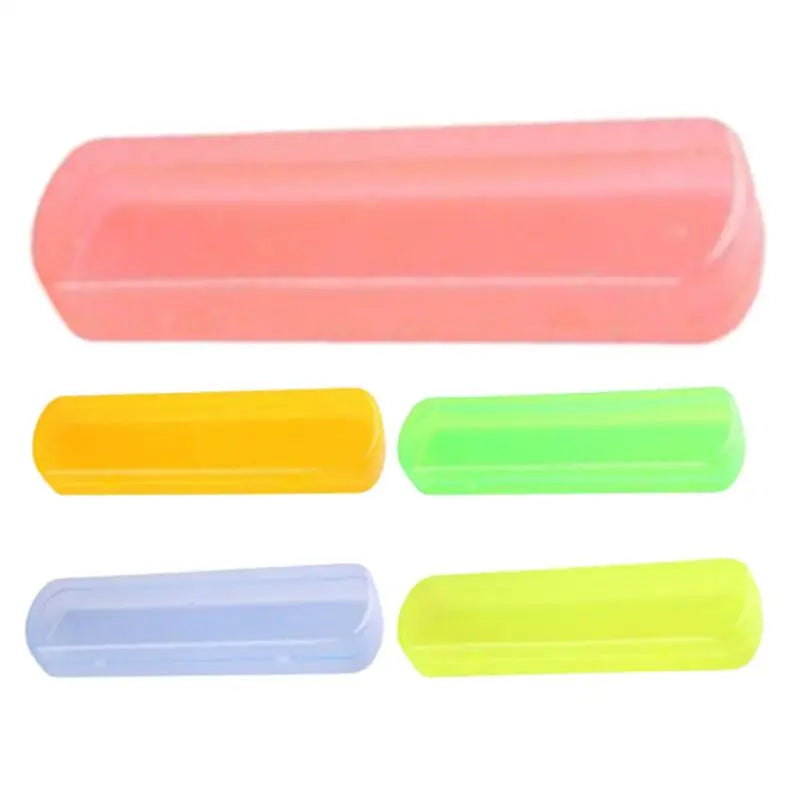 1pc Travel Toothbrush Case Portable Toothbrush Holder Leakproof Toothbrush Storage Box Travel Home Organizer for Travel Camping Vue