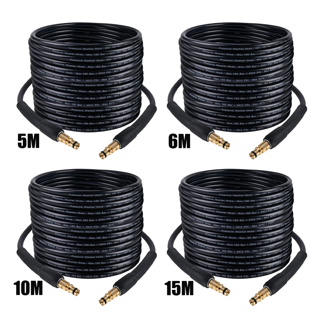 Kärcher K2–K7 Pressure Washer Replacement Hose | Leak-Proof Pressure Washer Hose Vue