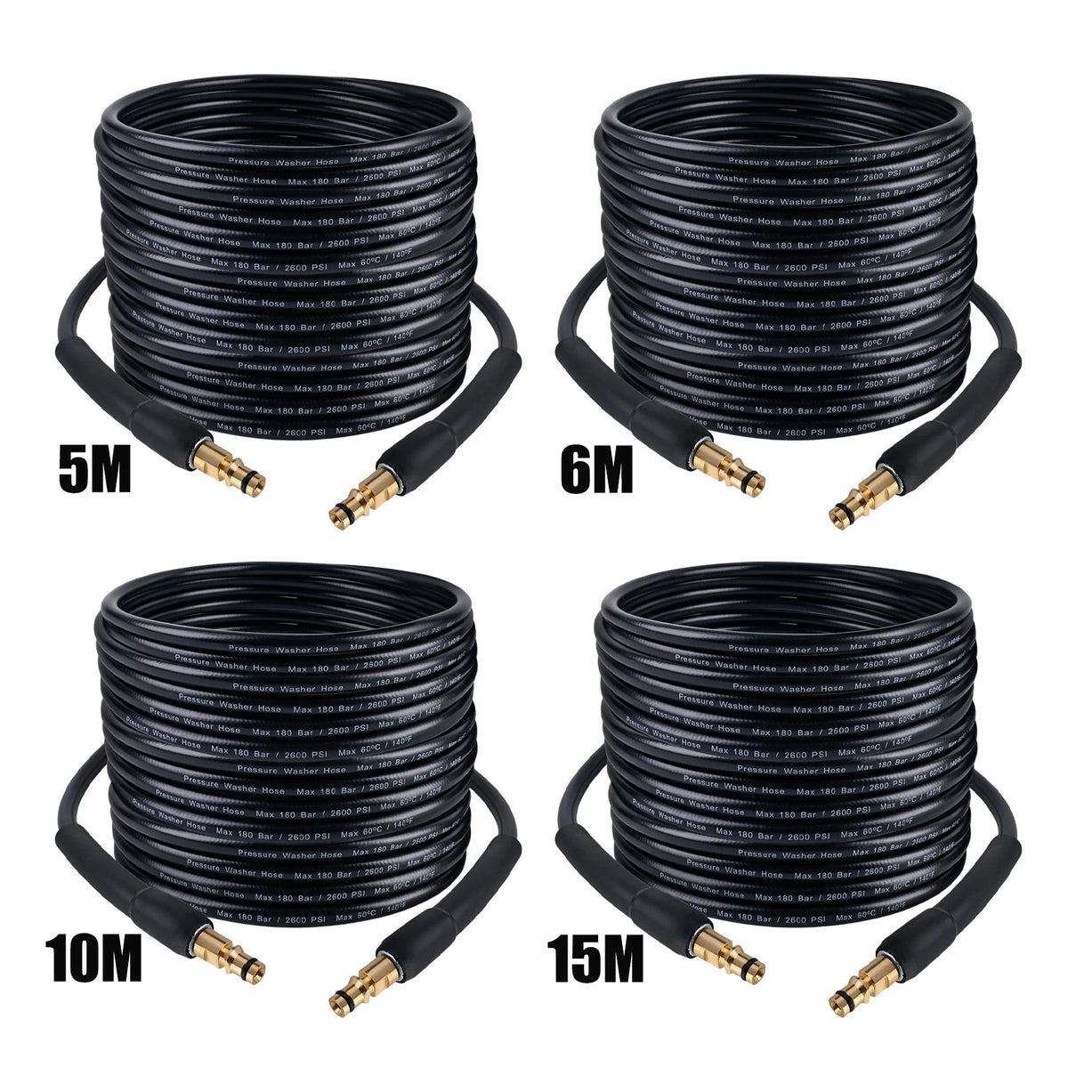 Kärcher K2–K7 Pressure Washer Replacement Hose | Leak-Proof Pressure Washer Hose Vue