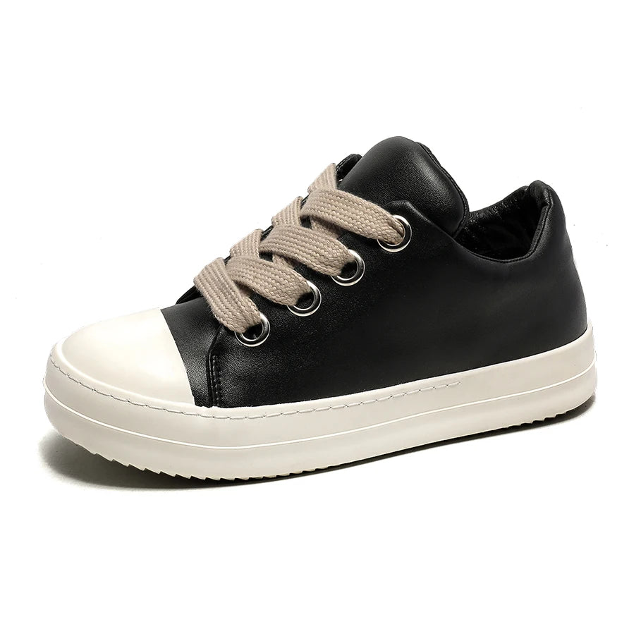 Men's Casual Sneakers – Breathable Lace-Up Street Sport Flats Men's Casual Sneakers Vue