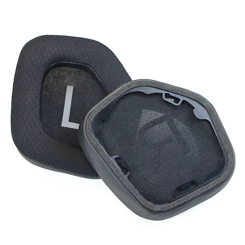 Mesh Fabric Replacement Ear Pads for Alienware AW988 Headphones Ear Cushions, Headset Earpads, Ear Cups Cover Repair Parts Vue