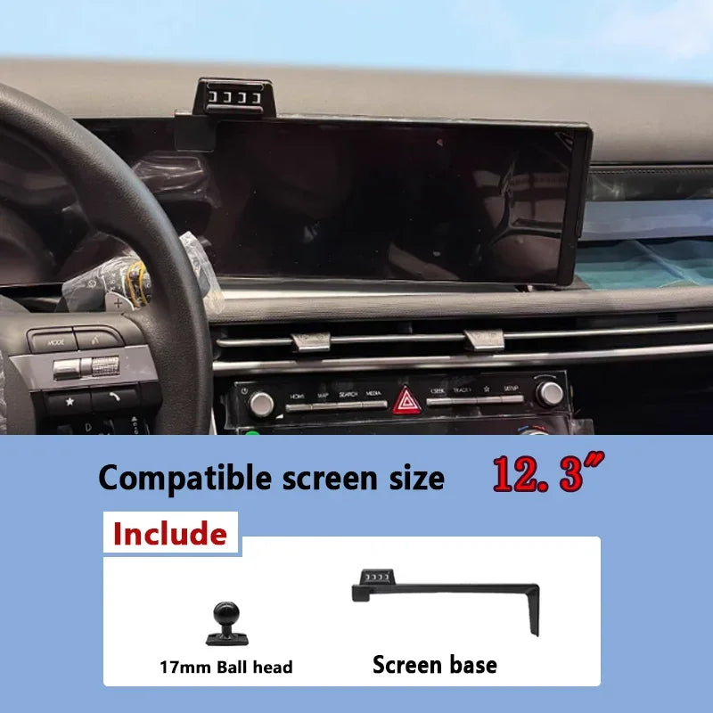 10.1 inch For Honda CR-V RS 2023 2024 2025 Car Phone Holder MagSafe Magnetic Adjustable Screen Mobile Holder Mount Accessories Vue Base 1PCS
