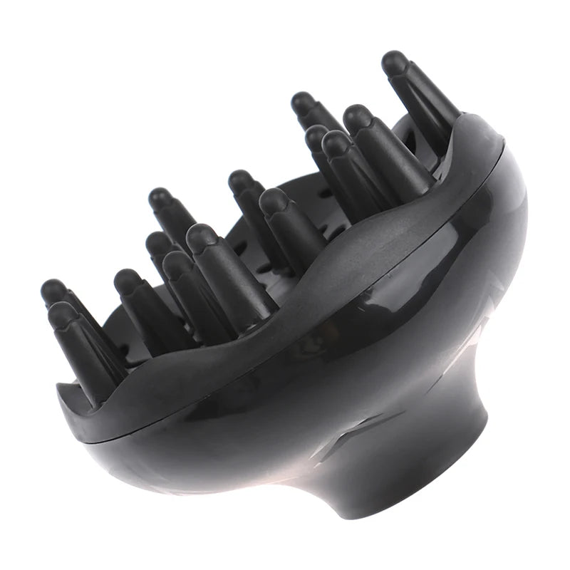 1pc Hair Diffuser Professional Hair Styling Curl Dryer Diffuser Universal Hairdressing Blower Styling Salon Curly Tool Black Vue one size