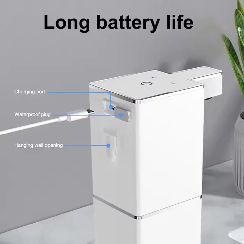Touchless Automatic Foam Soap Dispenser | 380ml Rechargeable Automatic Soap Dispenser Vue